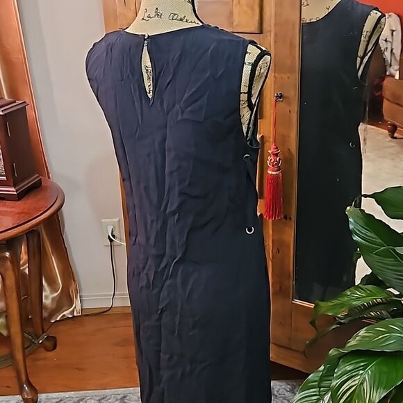 Avec Les Filles Black side slit dress size Small - Picture 9 of 13